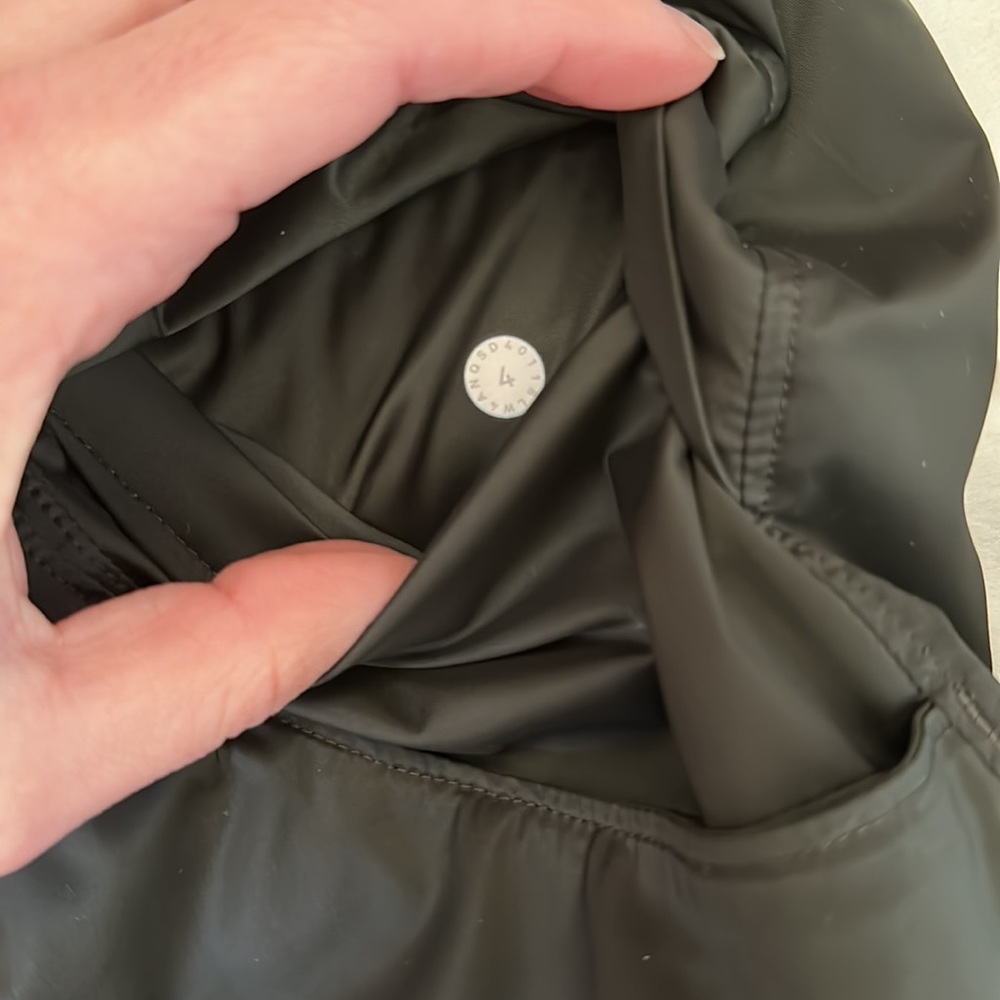 Lululemon Ruched Green Jacket 4 - Picture 3 of 5
